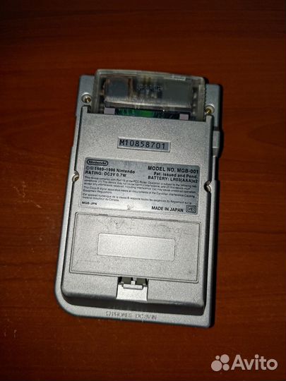 GameBoy Pocket с картриджем Ever Drive