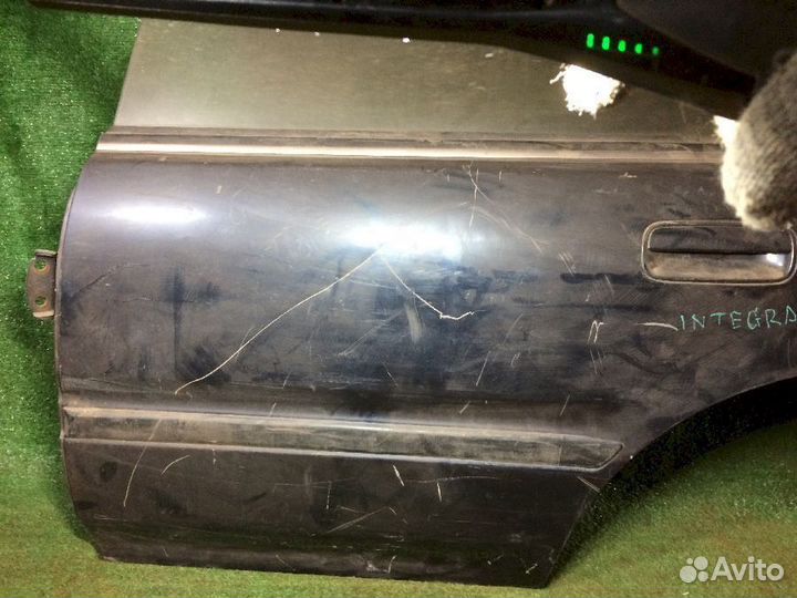 Дверь задняя левая Honda Integra DA7 DA8 Синяя вмя