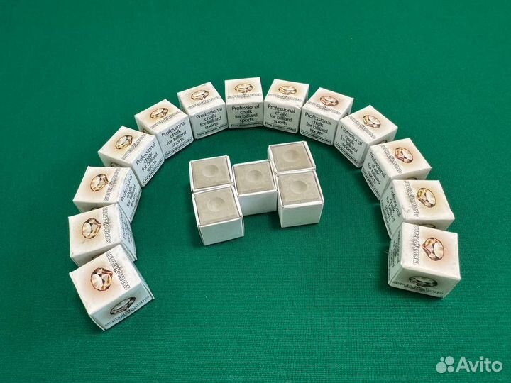 Мел для бильярда Super Diamond White