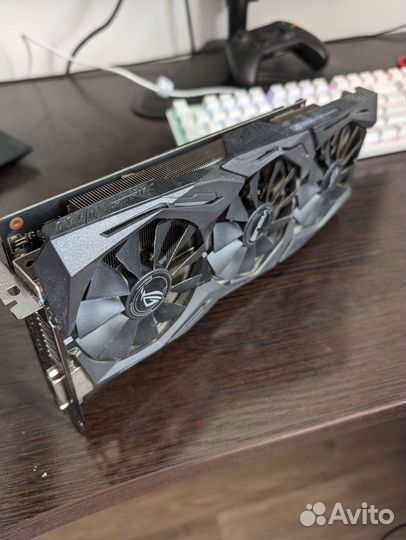 Видеокарта gtx 1060 6gb asus strix