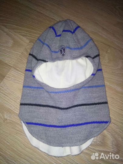 Шапка шлем для мальчика 52