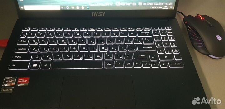 Быстрый и современный ноутбук MSI для игр и работы