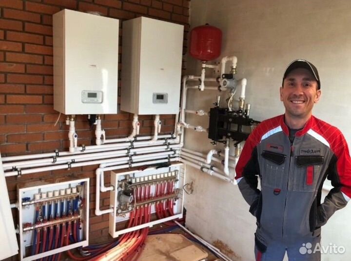 Монтаж систем отопления