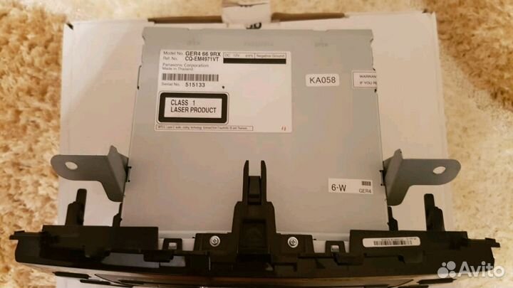 Штатное гу - магнитола на мазда 6 2010г.в. 2 рест