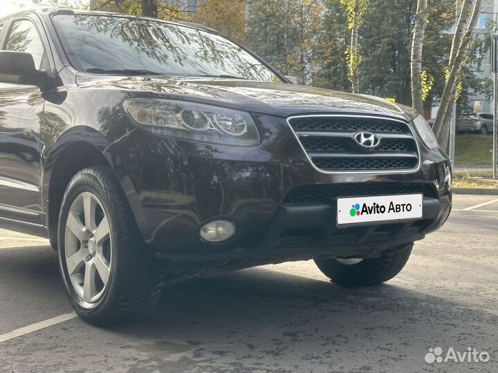 Hyundai Santa Fe 2.2 AT, 2008, 239 712 км