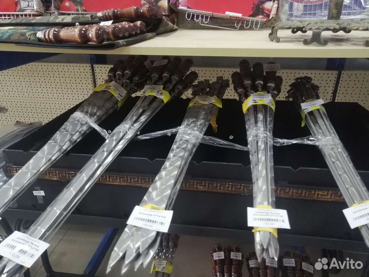 Шампура, шампура в наборе, мангалы, сетки барбекю