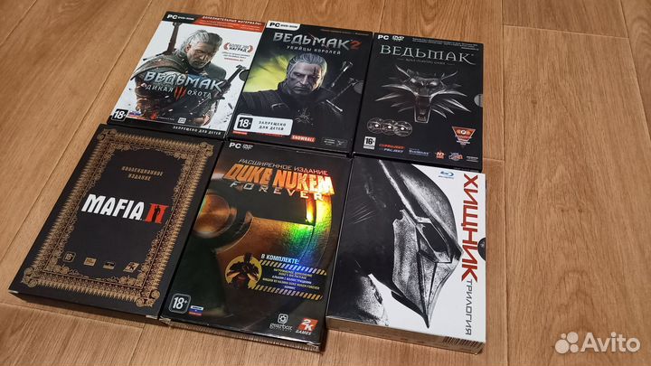 Коллекция редких компьютерных игр