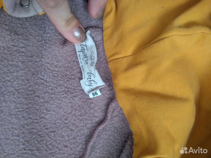 Флисовый комбинезон 86