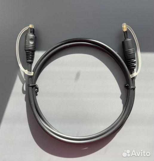 Оптический аудио кабель Toslink - 3.5 jack, 1m