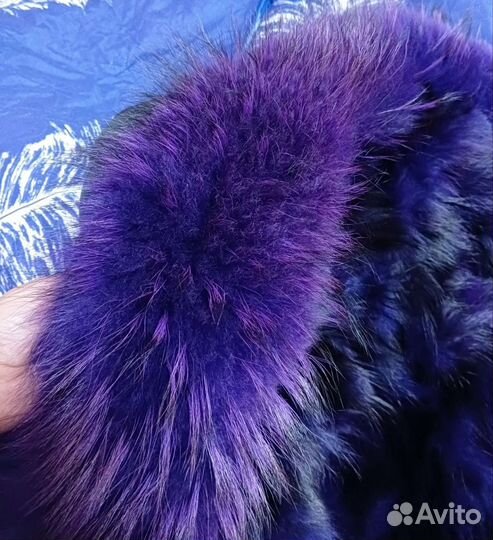 Парка женская с натуральным мехом