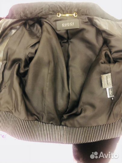 Куртка норковая с каракульчой, Gucci оригинал
