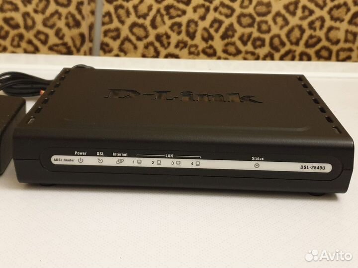 DSL-модем D-link DSL-2540U