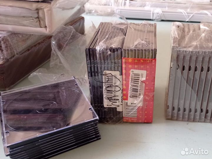 Футляры для CD дисков, новые