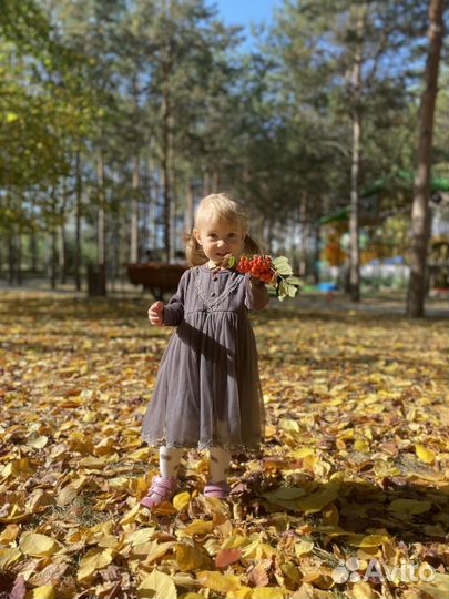 Платье на девочку 92