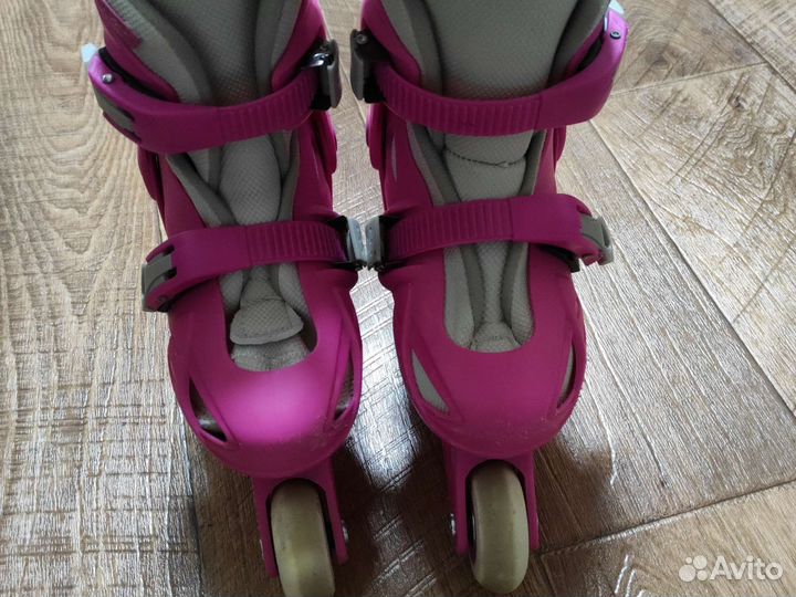 Роликовые коньки детские раздвижные