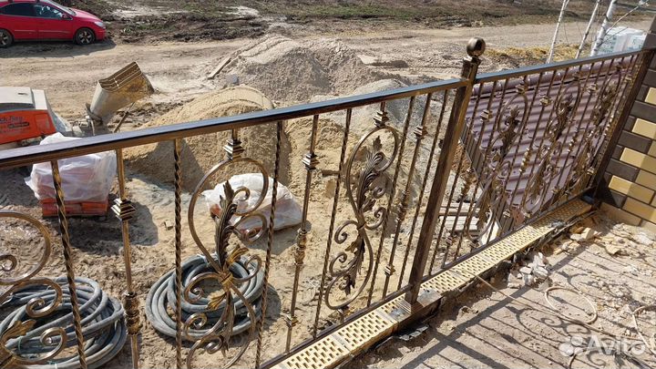 Перила кованные