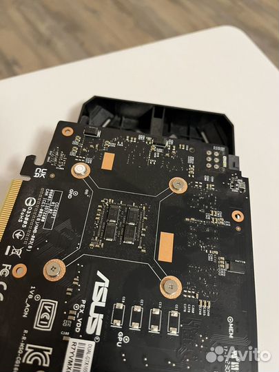 Видеокарта asus GTX1650 OC 4Gb gddr6