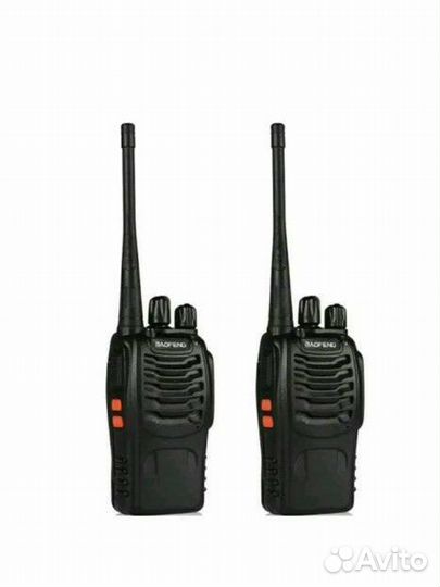 Рация baofeng bf 888s 2шт нлвых