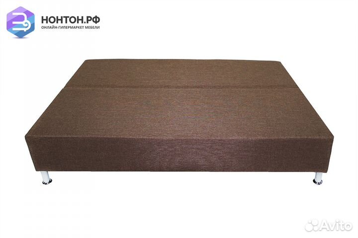 Диван еврокнижка Парма коричневый