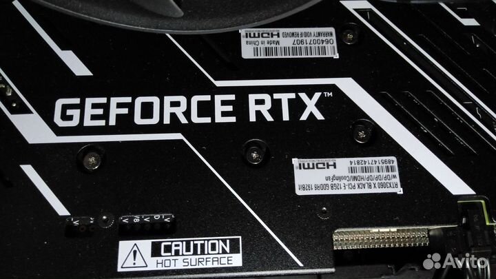 Видеокарта KFA2 RTX 3060 X Black