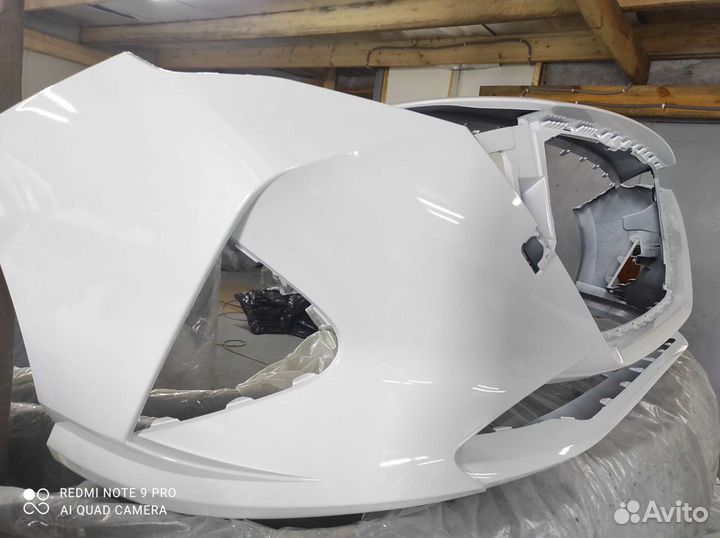 Бампер передний hyundai solaris 2020г