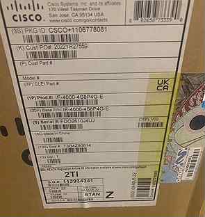 Коммутатор Cisco IE-4000-4S8P4G-E