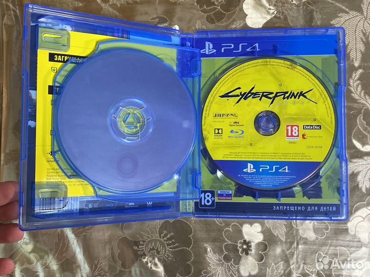 Cyberpunk 2077 ps4 диск