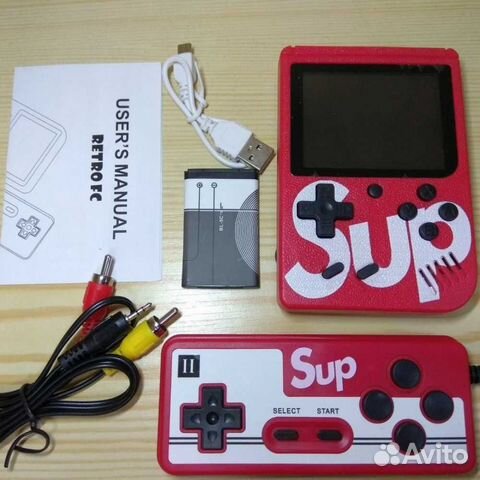 SUP game 400 игр Портативная игровая консоль