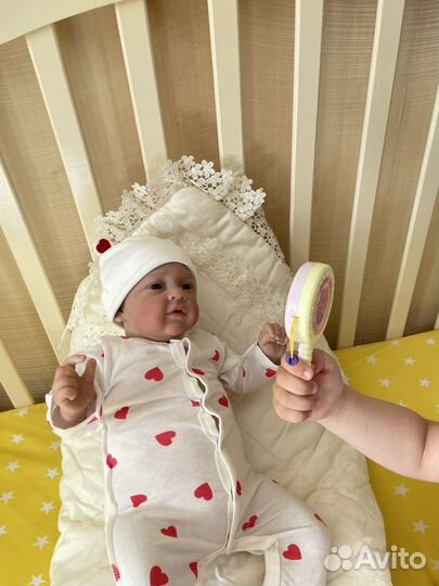 Кукла Реборн, 53-55 см, новорожденный