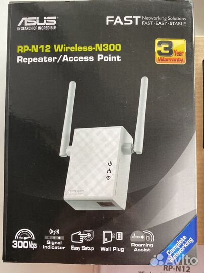 Ретранслятор asus PR-N12 (новый)