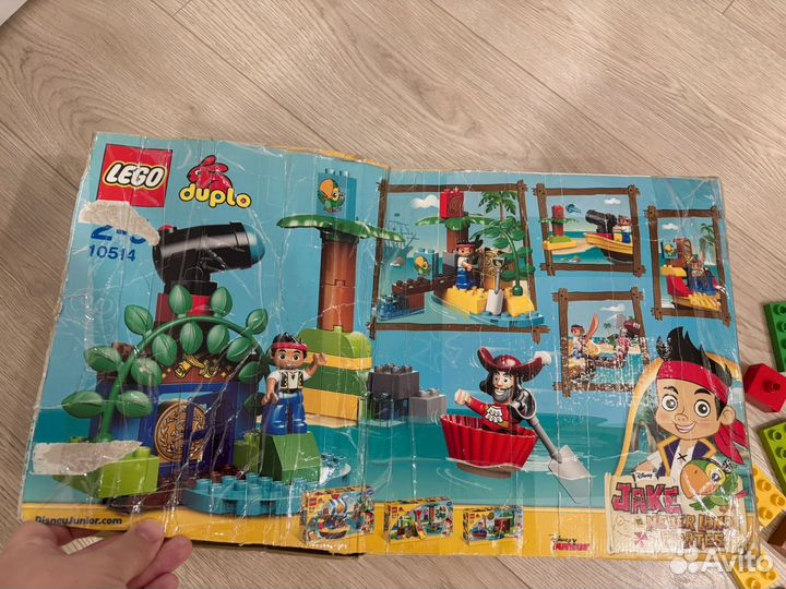 Lego duplo 10514 лего дупло Пиратский корабль