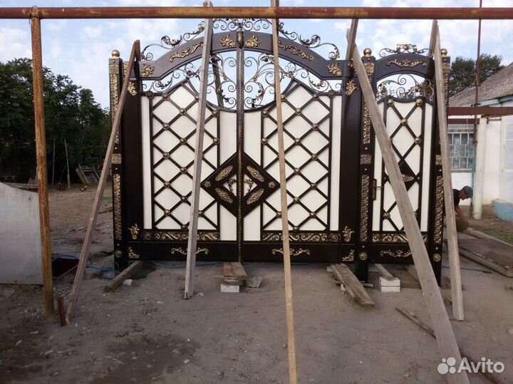 Кованные ворота