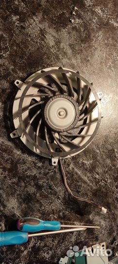 Ps3 fat,сломан, на запчасти