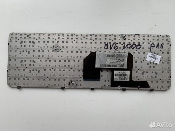 Клавиатура для ноутбука HP dv6 3000 ceрии с рамкой