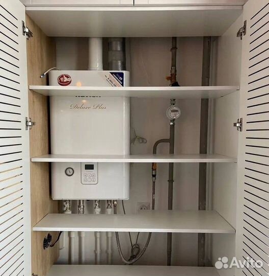 Установка водонагревателя