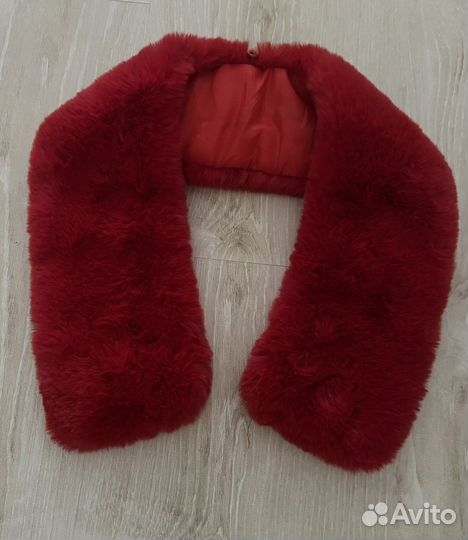 Меховой воротник эко