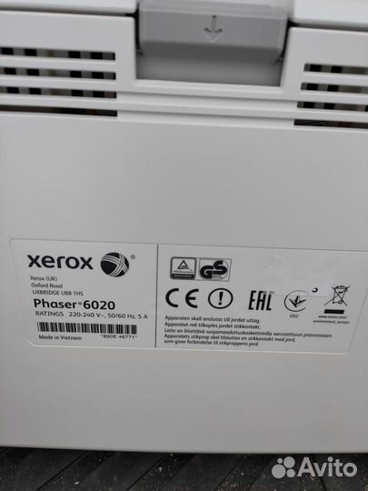 Цветной лазерный принтер Xerox Phaser 6020