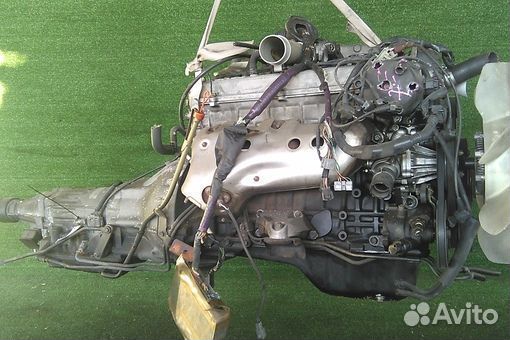 Двигатель в сборе двс toyota mark II GX100 1G-FE 1