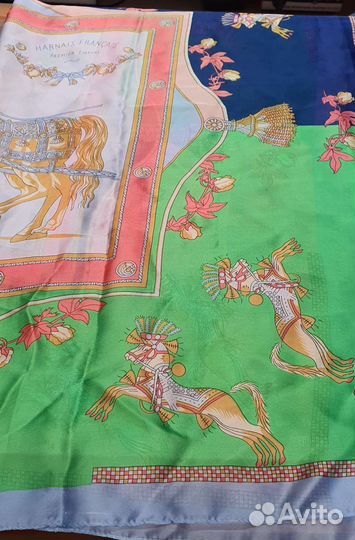 Шарф Hermes из шелка