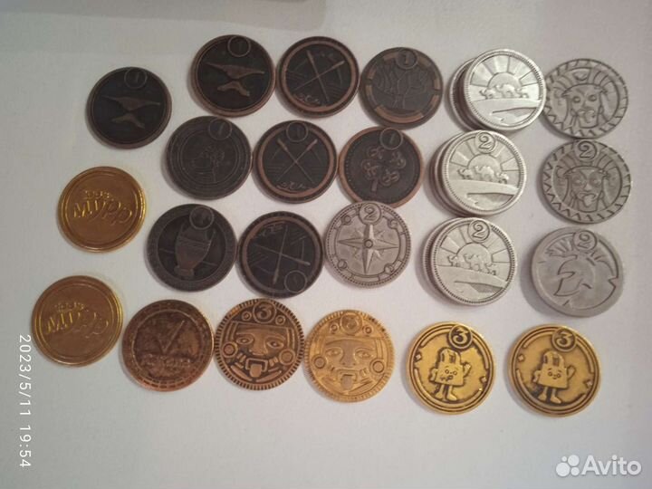 Монетки из Пятёрочки и Магнит