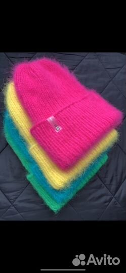 Шапка женская вязаная ручная работа