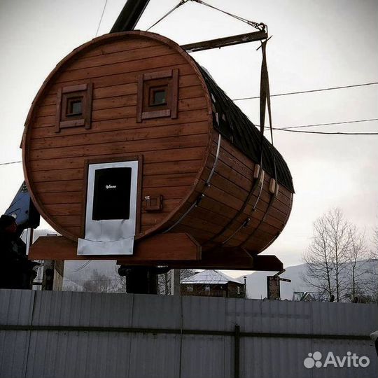 Баня бочка 4 м