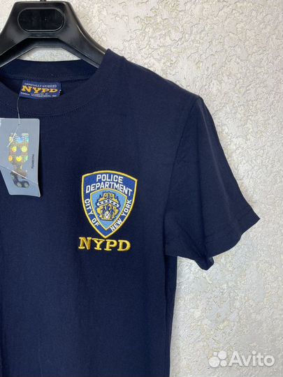 Футболка винтажная nypd, S