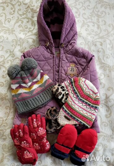 Пакет одежды для девочки 4 года