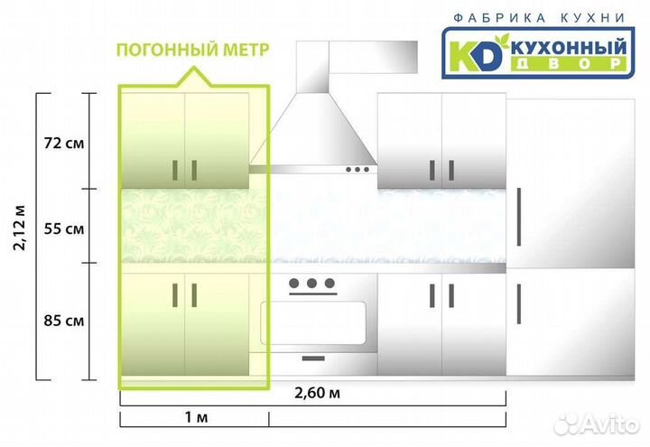 Кухонный гарнитур от производителя