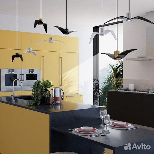 Подвесной светильник Odeon Light Birds 4900/1C