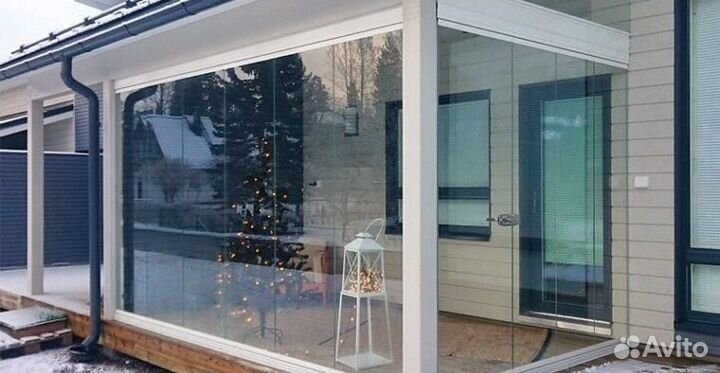 Безрамное остекление