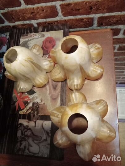 Плафоны для люстры 6 штук бу, разные