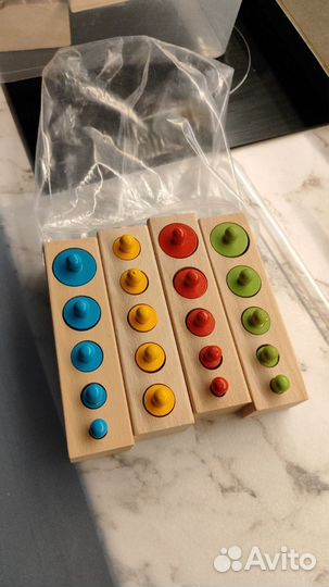 Цилиндры монтессори