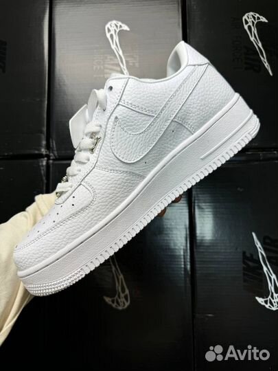 Кроссовки Nike Air Force 1 Low Molten Metal белые